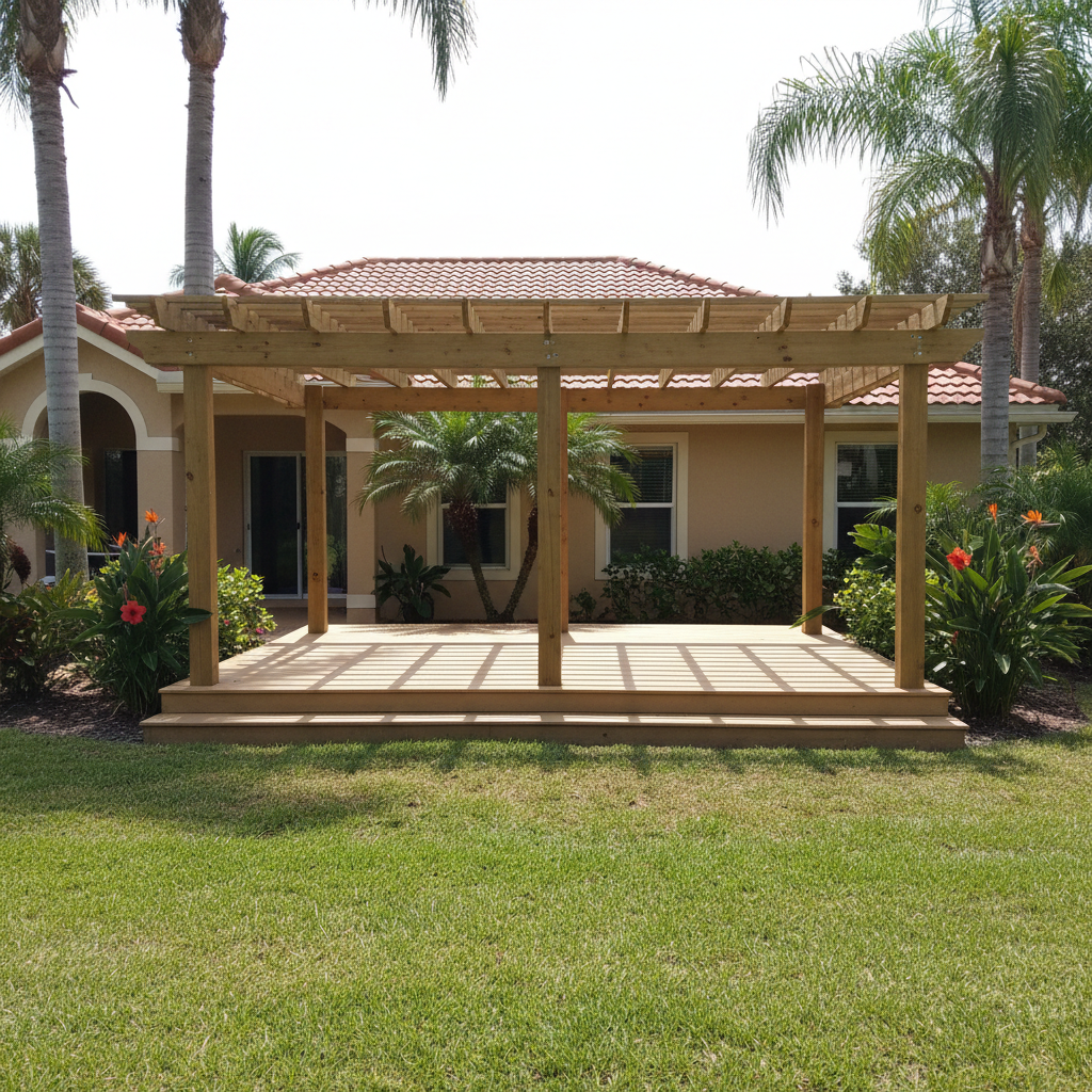 Deck Installation completed by Nova Deck Co in Arcadia, FL