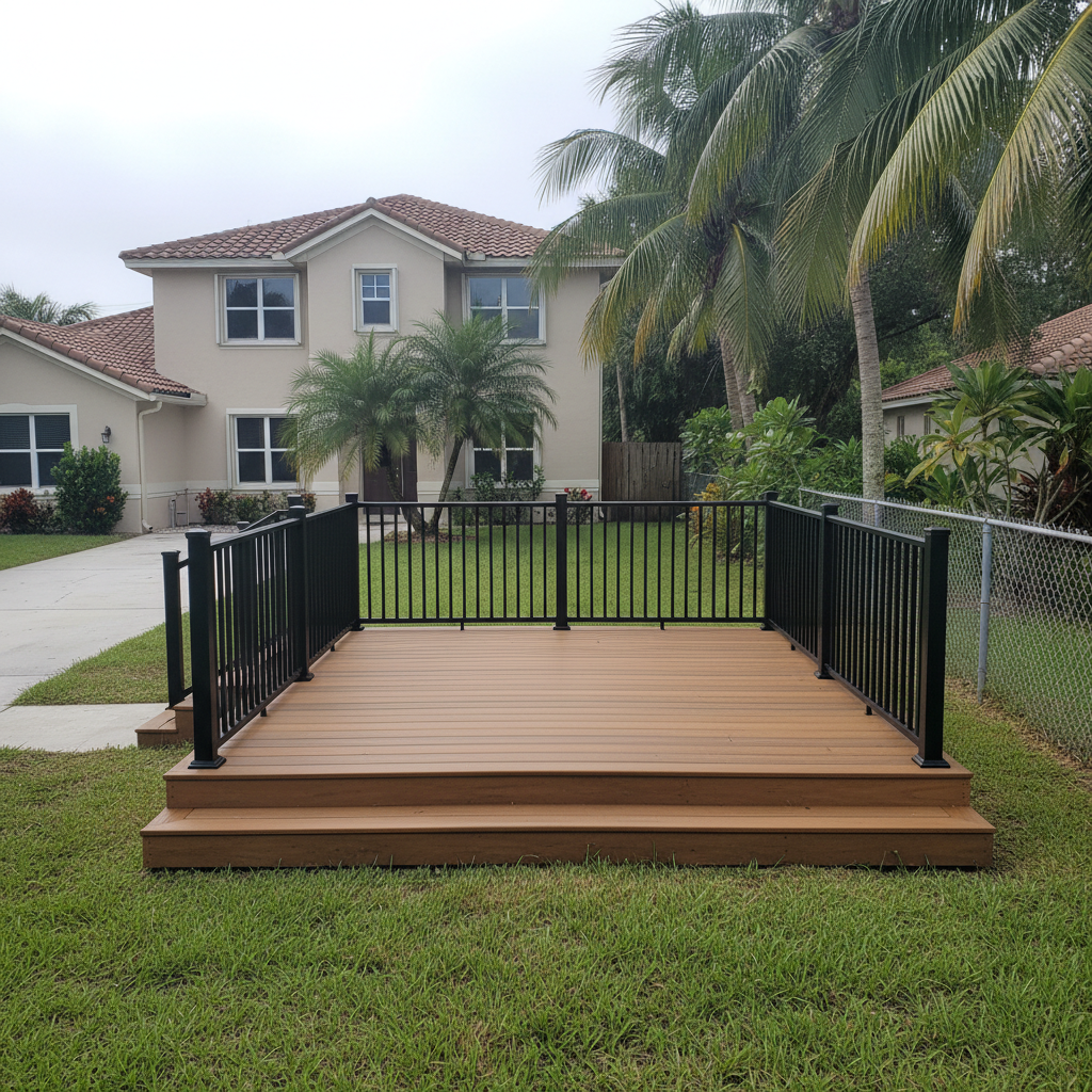 Deck Staining & Sealing completed by Nova Deck Co in Port Charlotte, FL