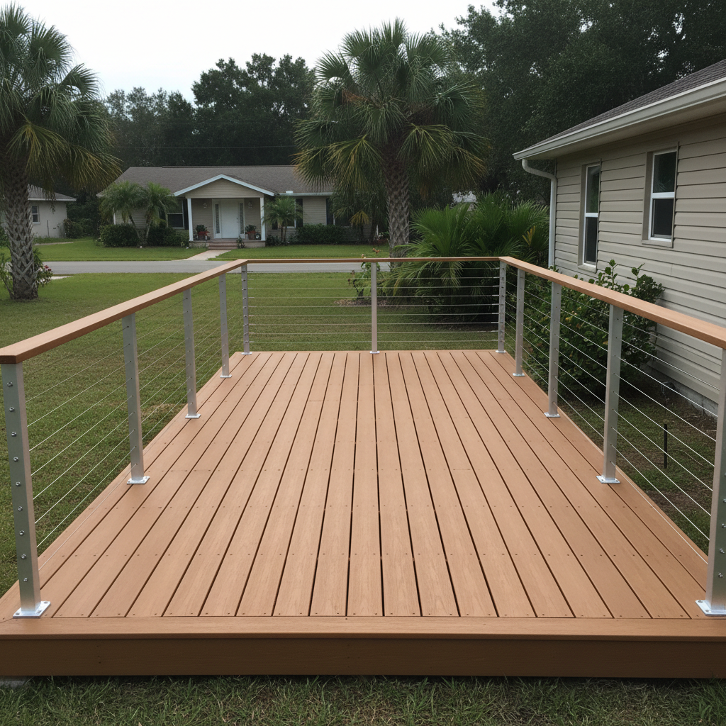 Pool Deck Construction completed by Nova Deck Co in Sarasota, FL