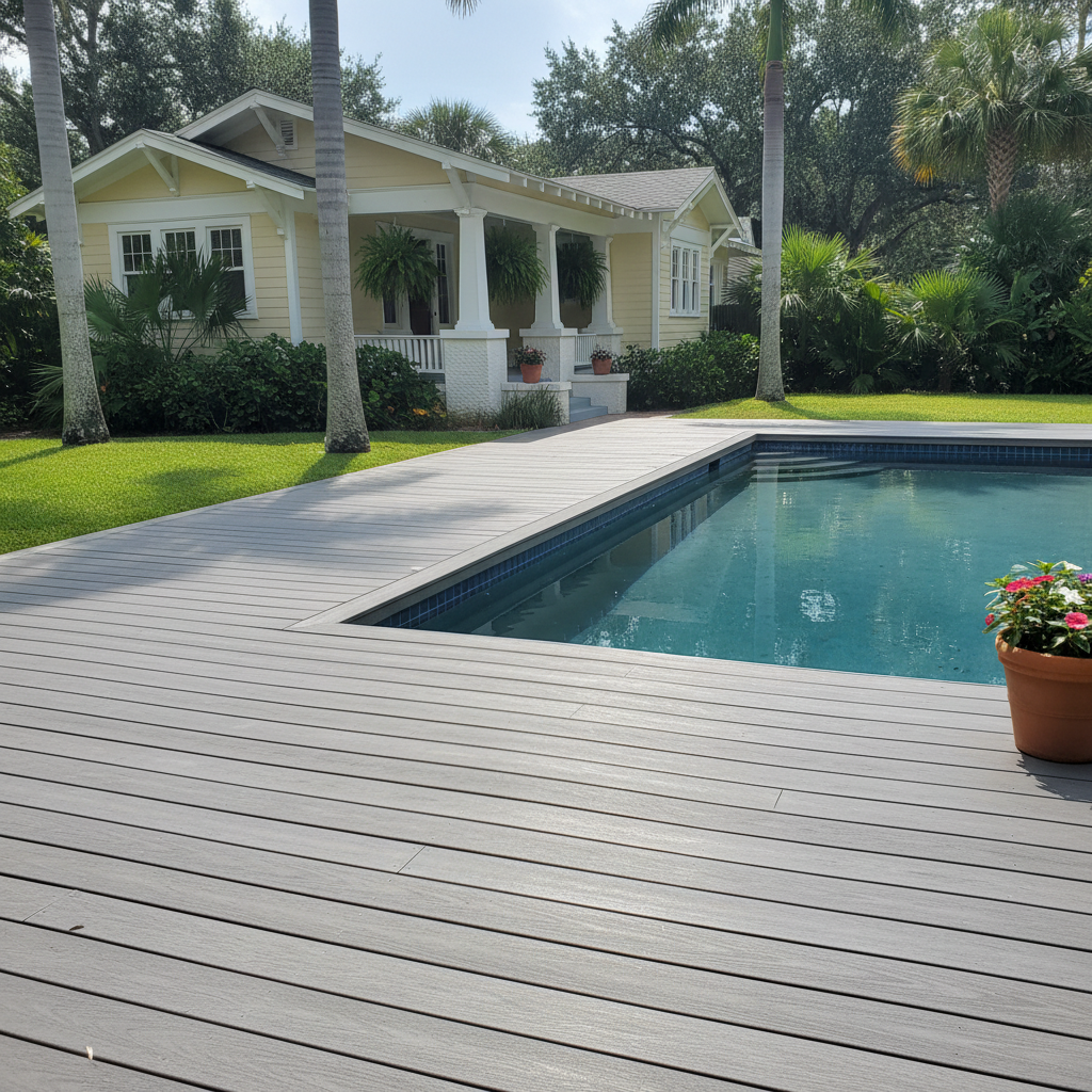 Deck Staining & Sealing completed by Nova Deck Co in Arcadia, FL